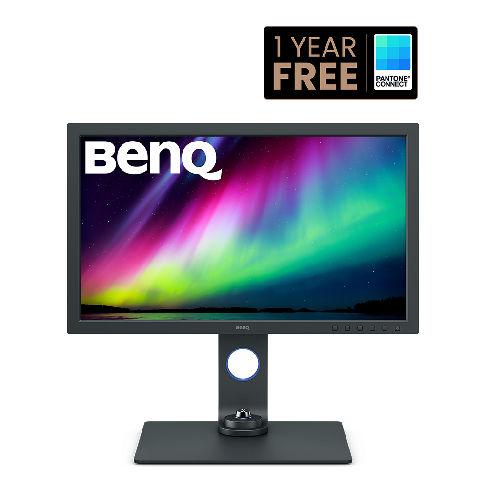 BenQ SW271C - SW Series - monitor LED - 27" - 3840 x 2160 4K @ 60 Hz - IPS - 300 cd/m² - 1000:1 - HDR10 - 5 ms - 3xHDMI, DisplayPort, USB-C