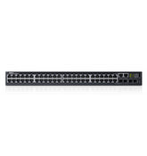 Dell Networking S3148 - Switch - L3 - Managed - 48 x 10/100/1000 + 2 x 10 Gigabit SFP+ + 2 x Gigabit SFP combo - front to back airflow - rail mountable - Dell Smart Value