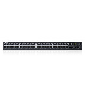 Dell Networking S3148 - Switch - L3 - Managed - 48 x 10/100/1000 + 2 x 10 Gigabit SFP+ + 2 x Gigabit SFP combo - front to back airflow - rail mountable - Dell Smart Value