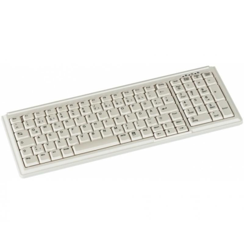 104 teclas con teclado numérico USB blanco