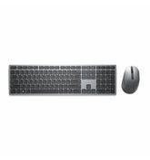 Dell Premier Multi-Device KM7321W - Keyboard and Mouse Combo - Wireless - 2.4GHz, Bluetooth 5.0 - QWERTY - English - Titan Gray