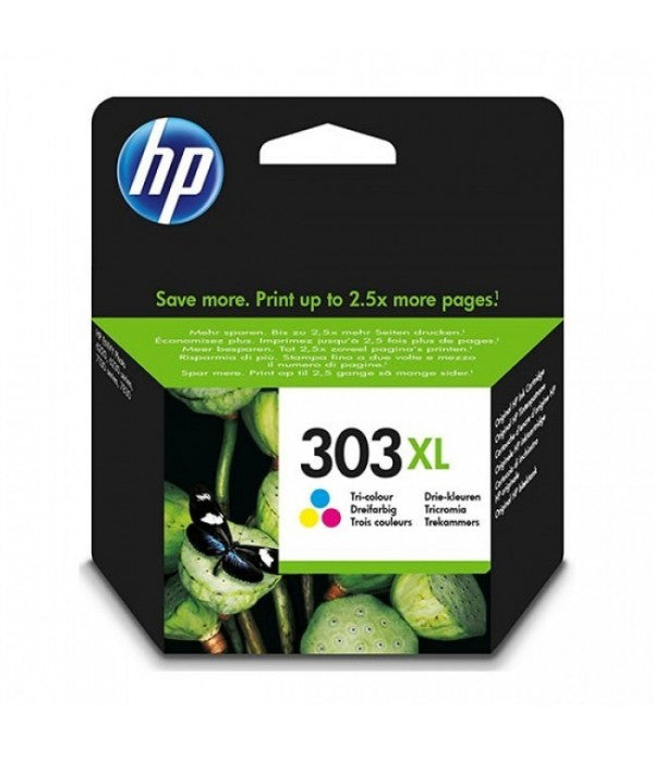 HP 303XL - 10 ml - Alto Rendimento - cor (ciano, magenta, amarelo) - original - tinteiro - para ENVY Photo 62XX, Photo 71XX, Photo 78XX, ENVY Inspire 72XX, 79XX, Tango