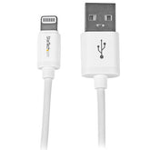 CABLE 30CM LIGHTNING USB BLNCO