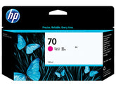 HP 70 - 130 ml - magenta - original - DesignJet - ink cartridge - for DesignJet HD Pro MFP, SD Pro MFP, Z2100, Z3100, Z3100ps, Z3200, Z3200ps, Z5200, Z5400