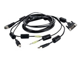 DVI-D CABLE USB AUDIO - 6FT