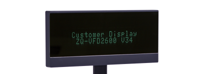 Display Cliente ZONERICH VFD 2X20 - TPV ZQ-T8350/A8350/A8356/T8356