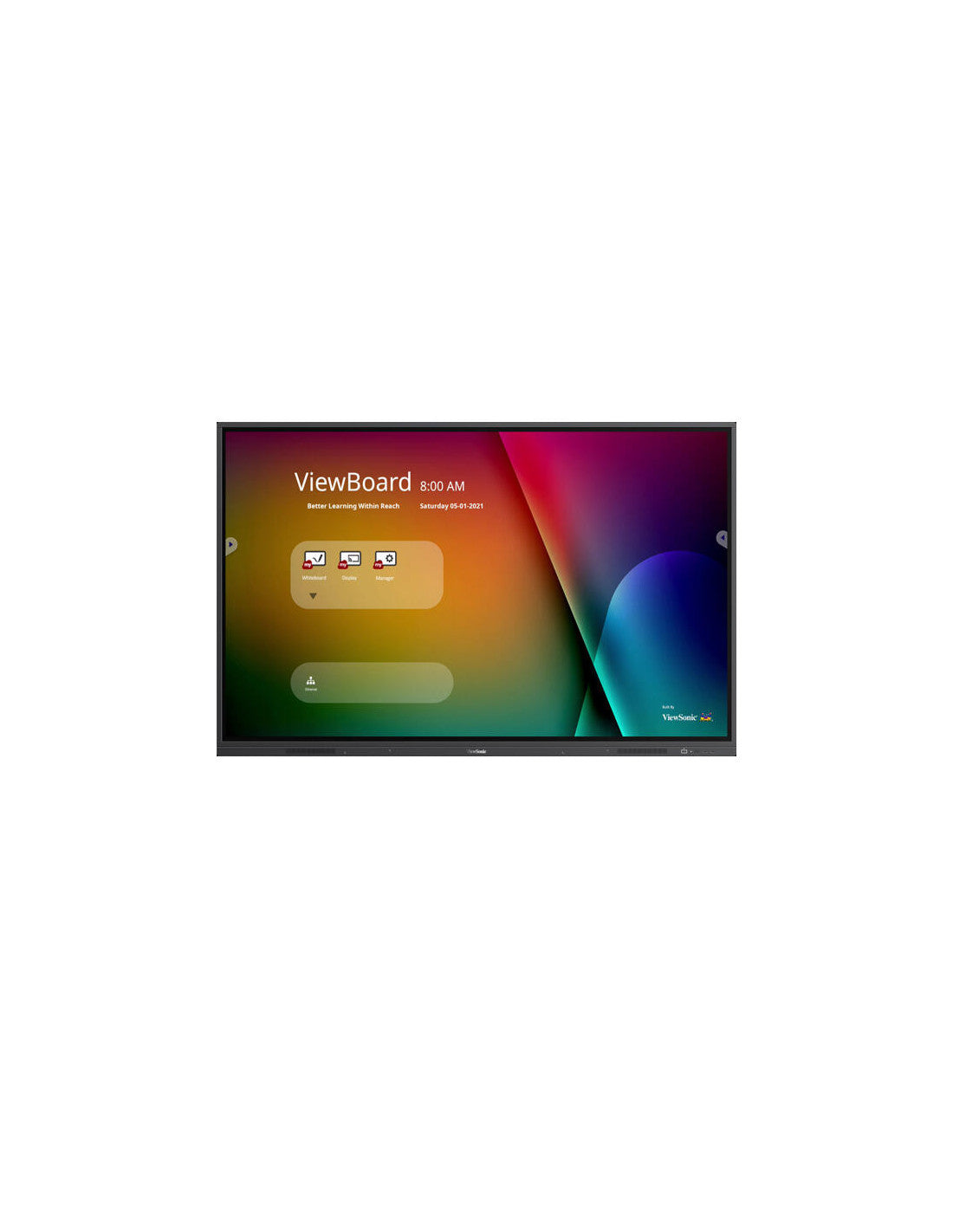 VIEWSONIC MONITOR PROFISSIONAL 75 UHD 4K MULTITOUCH 20 POINTS IFP7532