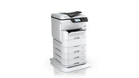 Epson WorkForce Pro WF-C878RDTWFC - Impresora multifunción - Color - Inyección de tinta - A3 (297 x 420 mm) (original) - A3 (soportes) - hasta 22 ppm (copia) - hasta 24 ppm (impresión) - 835 hojas - 33,6 Kbps - Gigabit LAN, Wi-Fi(n), USB 3.0, host USB 2.0