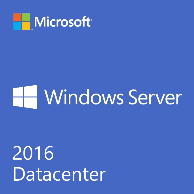 Microsoft Windows Server 2016 Datacenter - Licença - 24 núcleos - OEM - DVD - 64-bit - Espanhol