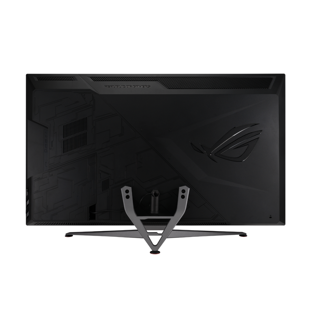 ASUS ROG Strix XG438QR - Monitor LED - gaming - 43" - 3840 x 2160 4K @ 120 Hz - VA - 450 cd/m² - 4000:1 - DisplayHDR 600 - 4 ms - 3xHDMI, DisplayPort - altavoces - negro