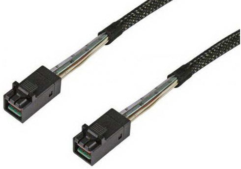 Intel - Storage Cable Kit - Mini SAS HD (SFF-8644) to Mini SAS HD (SFF-8644) - to Server Board M50CYP2SB1U, M50CYP2SBSTD (CYPCBLMEZKIT)